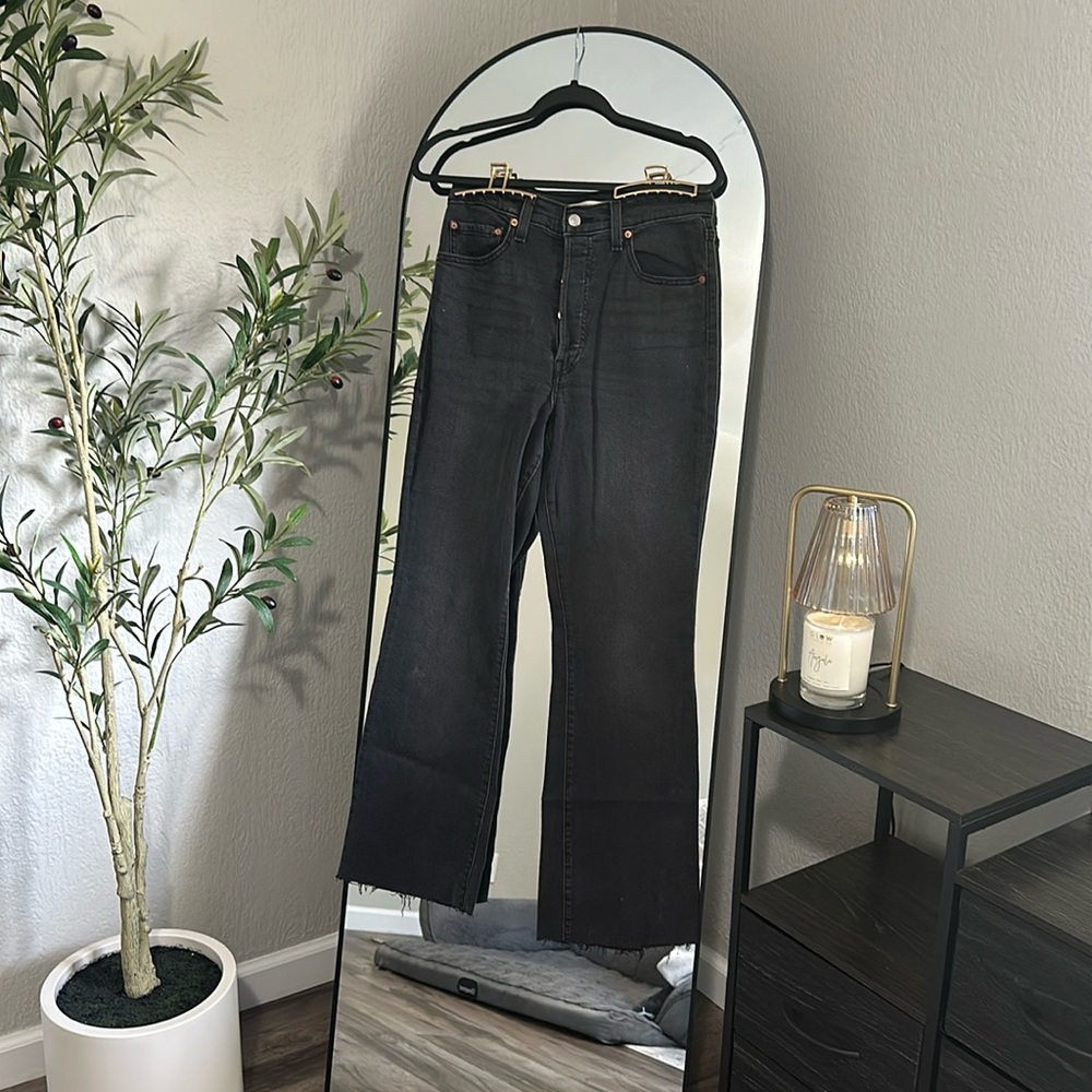 Levi’s Ribcage Boot - Black Jeans